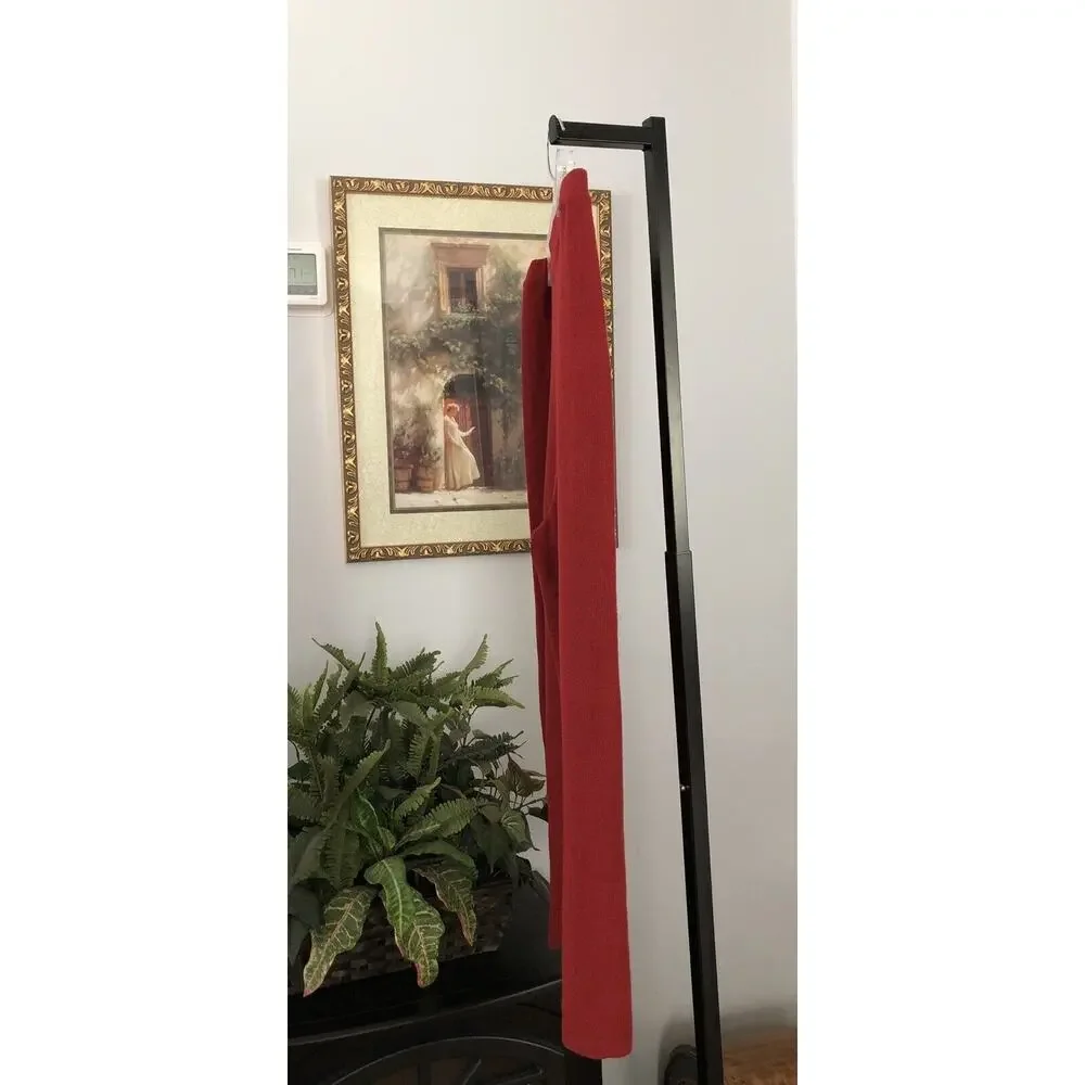 Chicos Design Travelers Red Women's Pants Size 1 Pullover Whimsigoth Grunge Boho - Picture 3 of 9